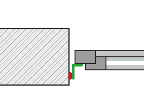 Contega SL - Iekštelpu logu lenta ar 1 vai 3 līpošām malām